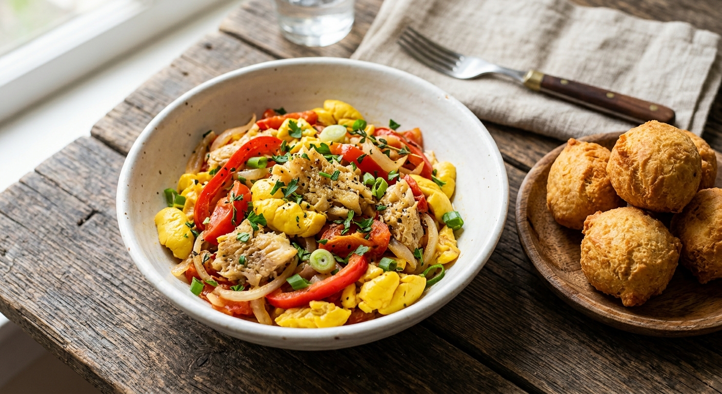 Ackee et Saltfish